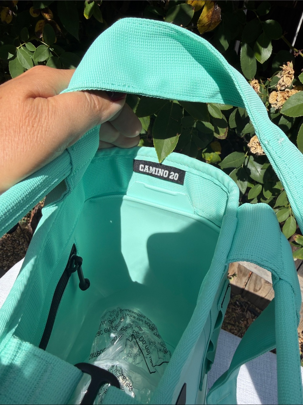 YETI Camino 20 Carryall Tote Bag Limited Edition, Seafoam, New With Tags - Picture 6 of 14